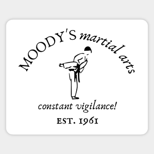 Moody’s martial arts Sticker